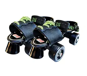 Jaspo Tenacity Adjustable Senior Roller Skates Suitable for Age Group 6 to 14 Years
