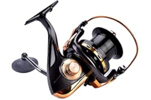 ALOMEJOR Mulinello da Pesca 12 + 1BB Colata Metallica Bobina da Pesca in Mare ad Alta Velocità a Buon Mercato Spinning Mulinello da Pesca All'aperto