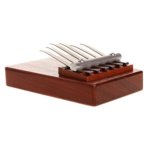 African Séquoia Clés Instrument Musical Kalimba Pouce Thumb Piano Jouet Cadeau - 6 Clés