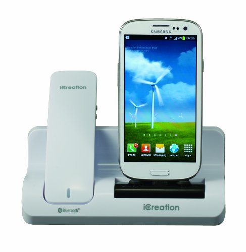 i-Creation g-500 - Docking station con ricevitore Bluetooth per Samsung Galaxy, colore: Bianco