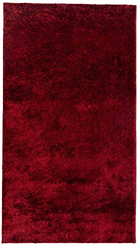 Dandy 150 x 100 cm de Pelo de Polipropileno Notos Rugs se Puede Lavar a máquina, para Vino de Burdeos