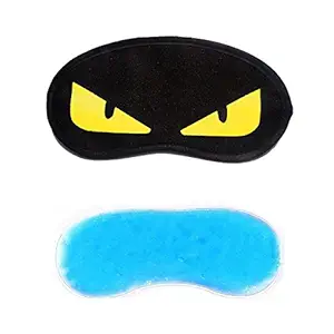 Jenna Yellow Eye Eye Mask for Insomnia, Meditation, Puffy Eyes and Dark Circles