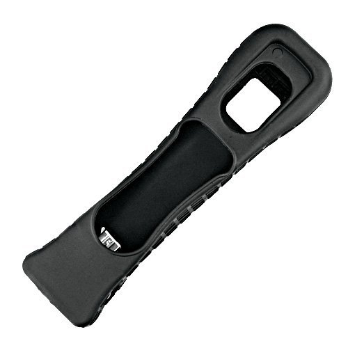 Preisvergleich Produktbild Motion Plus MotionPlus Adapter inkl. Silikonhülle für Wii Controller schwarz