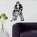 Produktbild Hockey Torwart Wandaufkleber Abnehmbare Vinyl Wandtattoo Selbstklebende Tapete Für Wohnzimmer Kinder Schlafzimmer Diy Wohnkultur 55 * 85 Cm Koyiyo