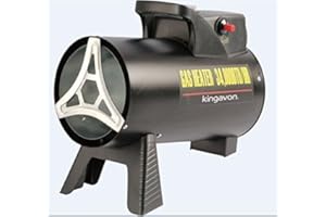 Garden Mile 10kw INDUSTRIAL Calefactor ventilador eléctrico ASISTIDA Espacio calefactore LPG Estufa de Gas Portátil Potente propano Calefactor Interior Portátil Habitación Calefactor