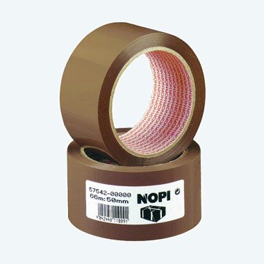 Preisvergleich Produktbild Packband 50mm 66m braun