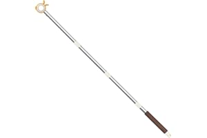 KALEXION Fenstergriff Verlängerung Dachfenster Stange mit Stockhaken - Dachfenster Öffner Stange Fensteröffner Verlängerung mit Fensterhaken, Fensteröffner Hilfe Stab, Bedienungsstange zum Öffnen Dach Fenster