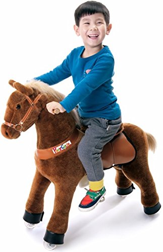 Ponycycle Toy Ride on Pony Horse Beige Medium