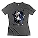 Produktbild Nana-Custom Tees Damen T-Shirt Gr. xxl, Schwarz - Deep Heather
