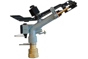 RIEGOPRO SU TIENDA DE RIEGO RIEGOPRO Cañón de Riego RP22 | 1" Hembra | Circular y Sectorial | Alcance 13m - 21m | Juego de Toberas Incluido | Uso Agrícola y Deportivo