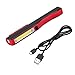 Produktbild Flashlighx COB LED Mini Pen Multifunktions Taschenlampe Inspektionslampe Pocket Taschenlampe mit Clip Magnet Lanterna USB Lade tragbare Beleuchtung Licht ( Color : Red )