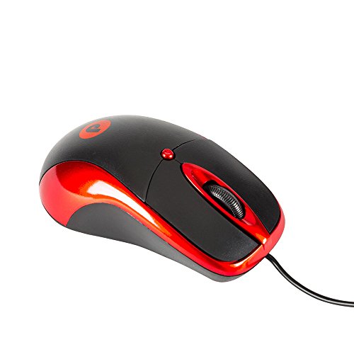 spécification Souris USB Mouse2, Noir/Rouge