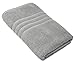 Produktbild Lashuma Frottiertuch unifarbenem Design | Duschtuch Stein - Grau 70x140 cm | Duschhandtuch Serie London