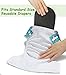 Vlokup Baby Cloth Diaper Inserts Charcoal Bamboo Inserts Reusable Liners for Cloth Diapers 5 Layer (Pack of 12)