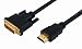 Produktbild gritech High Speed HDMI zu DVI-D 24 + 1 Adapter Kabel für Computer und TV
