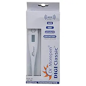 DR. MOREPEN Mt-100 Digital Thermometer (Morepen) (White)