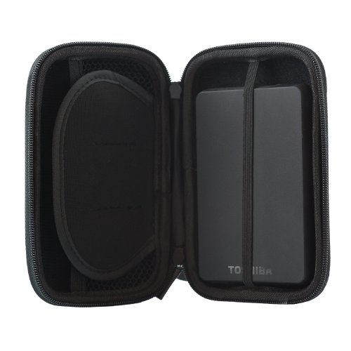 iProtect Tasche für externe Festplatte 2,5 Zoll Hülle in blau - 2