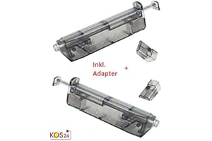 ‎KOSXBO KOSxBO® Set 2X Universal Speedloader mit 2 x Pistolen Adapter für schnelles und sicheres Nachladen der Premium Airsoft 6MM BB Munition - Bio BBS Kugeln