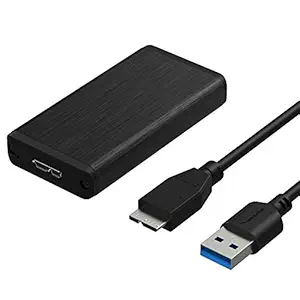 Sabrent USB 3.0 mSATA II or III/6G SSD Enclosure Adapter [Support UASP] (EC-UKMS)
