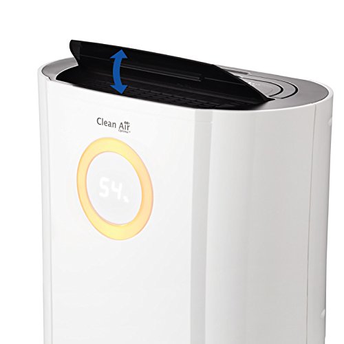 Luftentfeuchter und Luftreiniger CA-704 – bis 10L pro Tag – für Räume bis 40m² – inkl. Ionisator und UVC-Lampe - 7