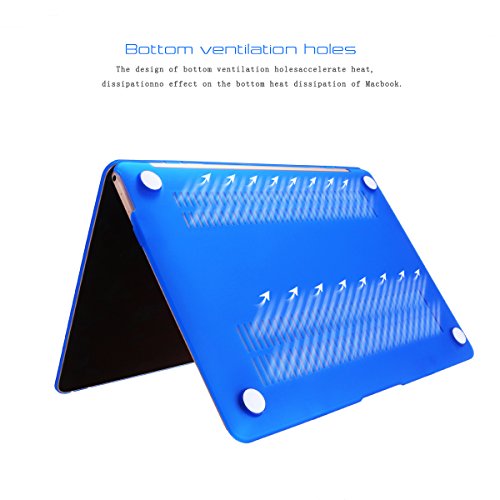 Elegantes und leichtes Cover Ultra Dünn Schutz Hülle Case Cover Schutzabdeckung Hardcase Notebook Hülle Hartschale Etui für Apple Macbook Pro mit Retina Display 13.3 Zoll(Modellnummer:A1425/A1502/ME864) in dunkelblau(Passt nicht für Macbook Pro) - 5