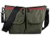 Ecosusi Dual-Purpose Messenger Bag Diaper Bag for Dads Green