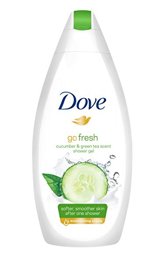 Dove - Fresh Touch, Gel de ducha, 500 ml - [paquete de 3]