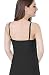 Intimate Portal Snuggle-Touch Cotton Maternity Nursing Cami Tank Black Black Stripes S