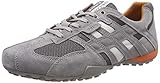 geox snake herren slipper Sohle: Gummi Geox Herren UOMO SNAKE K Sneaker Grau (Grey C1006) 42 EU
