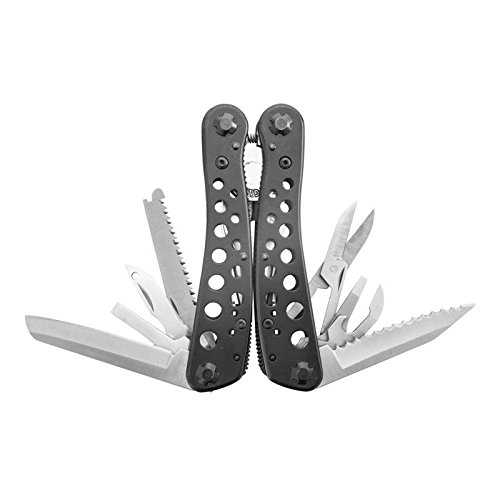 Ganzo G204 Multitool, Edelstahl, rostfrei, über 20 Funktionen, inkl. Tasche - 4