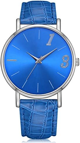 Women's Fashion Watches,Diadia New Women's Casual Quartz Wrist Watch Stainless Steel Analog Quartz Adjustable Bracelet for Party,Wedding,Cycling,Shopping,Dating (Blue)