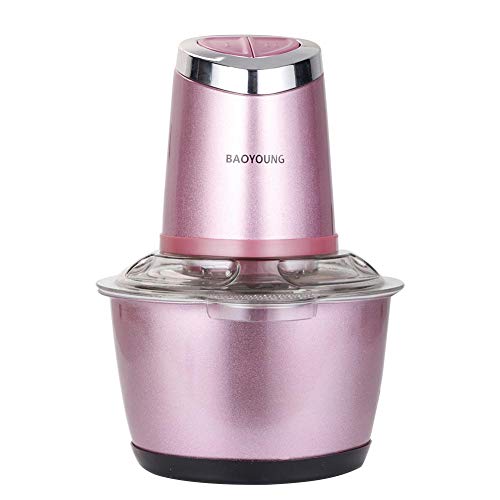 Preisvergleich Produktbild JUNERAIN Elektrische Fleischwolf Zerkleinerer Reibe (UK Edelstahl Tasse)