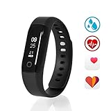 ☀ WASSERDICHT und SAUNAFEST NACH IP68 ☀ Wasserdicht bis zu 30 m (IP68) und saunafest. Hinweis: Die Wasserbeständigkeit des Trackers bezieht sich auf kaltes Wasser. Heißes Wasser beeinflusst die Richtigkeit des Sensors und die Stabilität des Produkts.