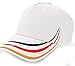 Produktbild EM WM Fan Cap Europameisterschaft Fußball Mütze Hut Accessoires schwarz rot gold