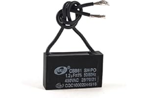 TEKLIFE CONDENSATORE DI SPUNTO POLIESTERE 1,2 UF 450 VAC PER MOTORE