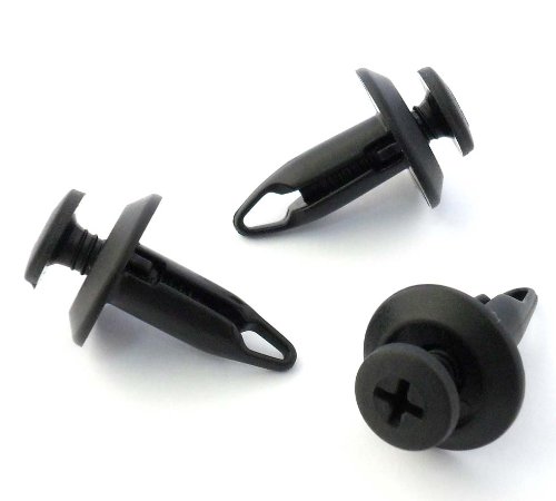 10 x Remaches Plásticos - Clavija Carenada de Plástico - 6mm