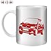 Produktbild STUFF4 Tee/Kaffee Becher 350ml/Rot/Renault Clio Williams/Weißkeramik/ST10