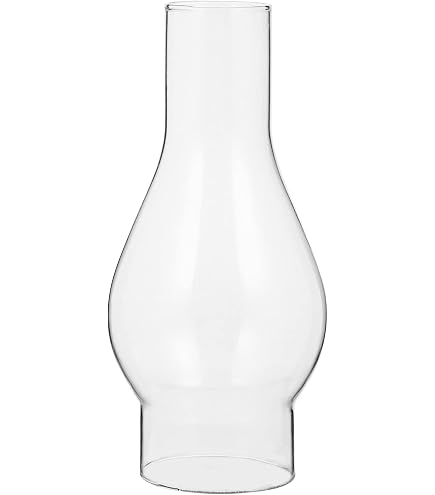 Verre Abat-jour Lampe à Pétrole Vesta - Diamètre Dessous 150mm - Blanc Opale