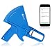 Produktbild blupalu I Körperfettmessgerät I Profi Caliper Körperfettzange zum Messen von Körperfett I mit Web-App Körperfett-Rechner