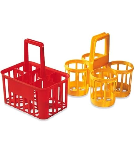 Cassette in plastica per bottiglie e bottiglioni