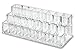 byAlegory Tiered Acrylic Lipstick Makeup Organiser | 24 Spaces, 3 Rows