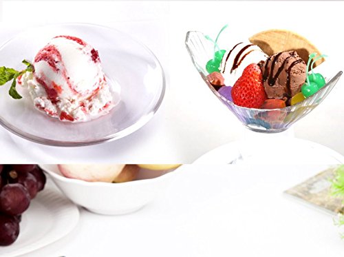 Eisportionierer, goodsmiley Edelstahl massiv Eis Spaten Spülmaschinenfest Löffel mit rutschfestem Griff, perfekt Küche Supplies 2-Pack - 3