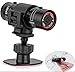 Produktbild SDRFSWE Mini Tragbare Helmkamera 1080 P Nachtsicht Sport Kamera DV Sport Fahrradhelm Outdoor Taschenlampe Video wasserdichte Recorder Mit US Stecker/Schwarz