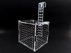 Breeding Box for Fish Isolation Box Fish Egg Separator Acclimation Box Nursery Hatchery (10CM x 10CM) for Aquarium