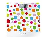 Desconexión automática: Si Tefal PP1122 - Báscula de baño (70 x 32 mm, Multi, Color blanco, 30 cm, 29 cm, 3V)