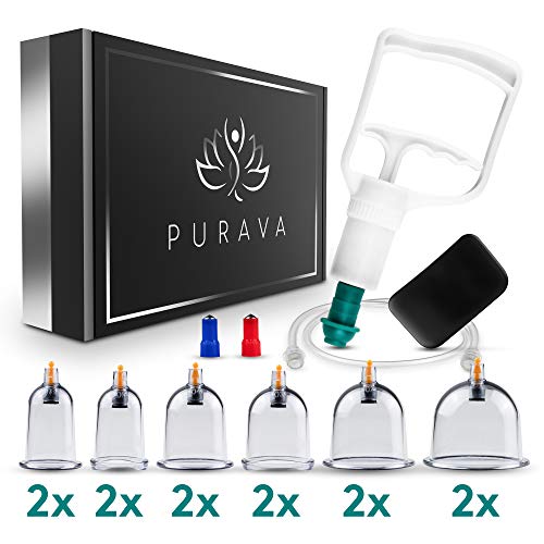 Purava - Set de ventosa con bomba de vacío