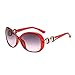 Produktbild iCerber UV400 Mode Frauen Männer Doppel Ring Dekoration Shades Sonnenbrille Integrierte UV-Gläser Hochwertige Vintage Unisex Brille