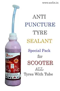 SEELIN TYRE Safety System Seelin Anti Puncture Tyre Sealant Special Pack for Scooters