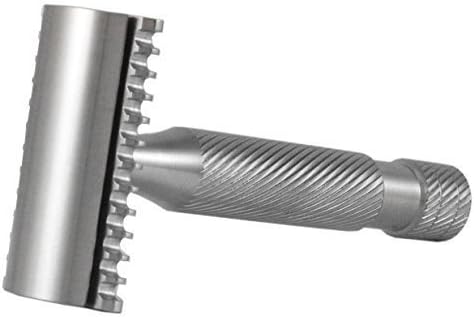 Above The Tie Atlas Mild M2 All Stainless Steel Open Comb Steel Safety Razor - No Blades Included