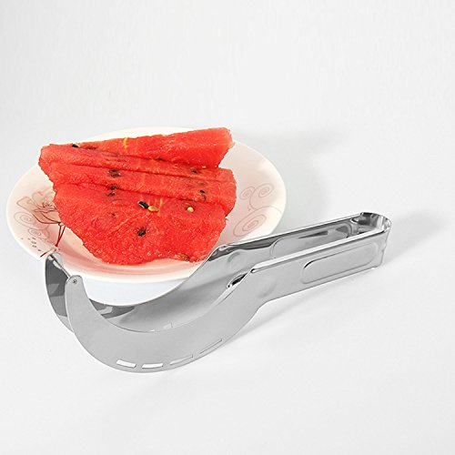 NALATI Wassermelone Obstmesser Melonen Ausstecher Melonenschneider Entkerner – Nützlich und Smart Küchenhelfer - 4